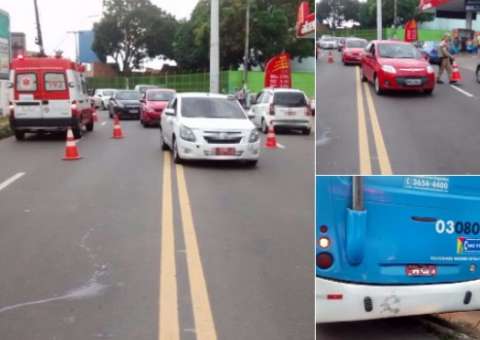 Acidente com ônibus deixa várias pessoas feridas em Manaus
