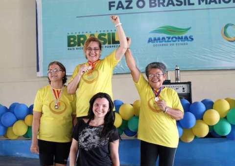 Em Manaus, competição seleciona idosos para disputa em Olimpíadas 