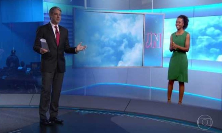  William Bonner explica 'sumiço' de Maju no Jornal Nacional