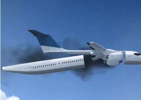 Projeto quer construir avião que ejeta todas as cadeiras em caso de acidente