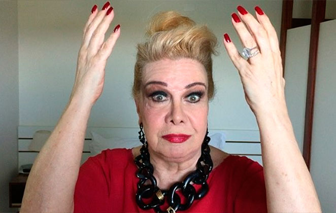 Atriz Rogéria volta a respirar sem aparelhos