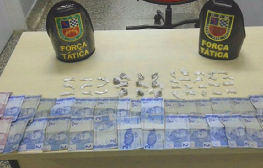 Casal é detido acusado de vender drogas em Manaus