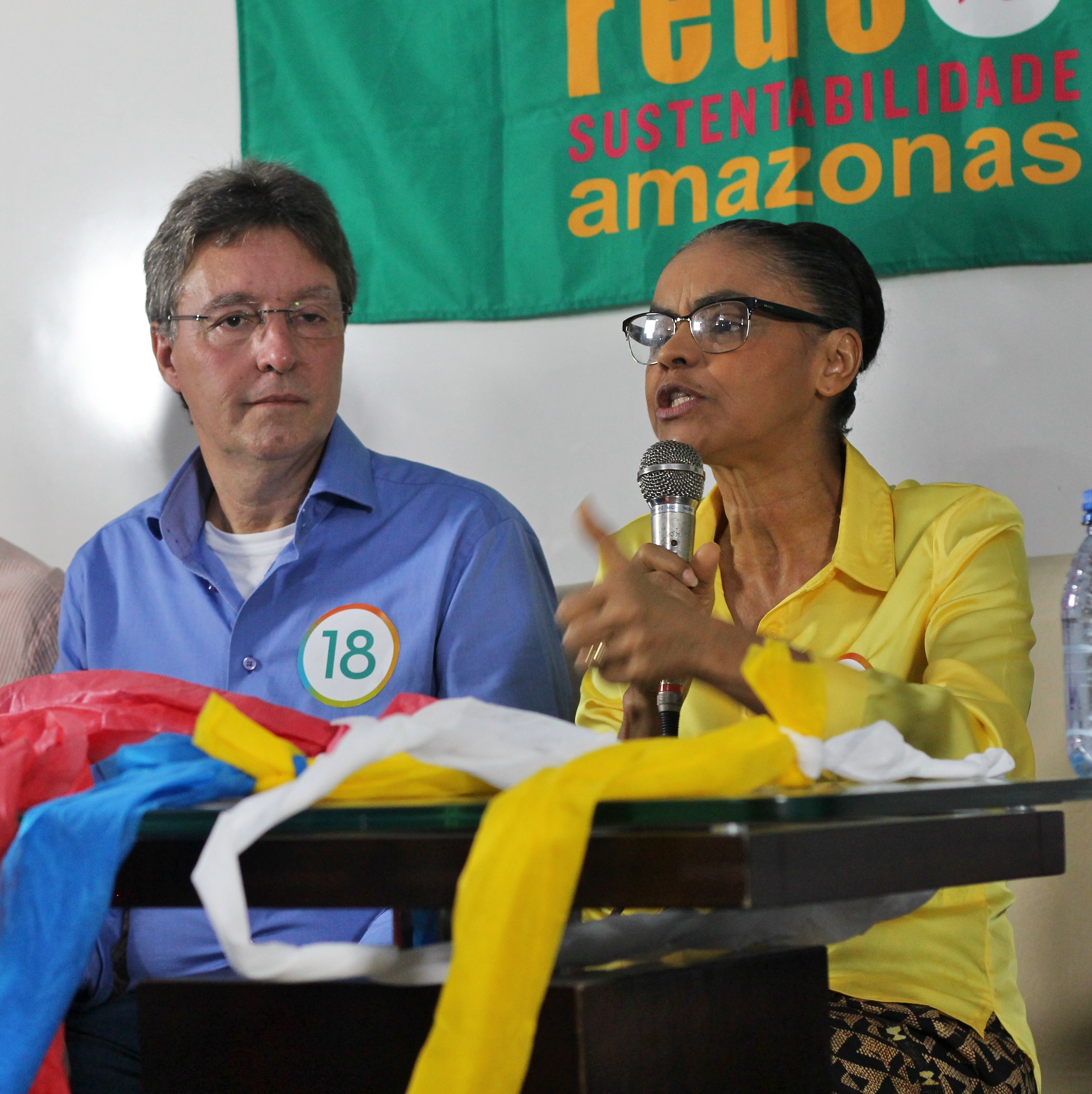 Marina Silva vem a Manaus em apoio a Luiz Castro