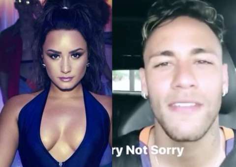 Demi Lovato retribui carinho de Neymar com mensagem