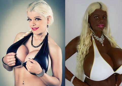 Mulher gasta fortuna para se tornar negra; veja resultado