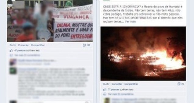 Justiça condena página no Facebook por discurso de ódio a indígenas no AM