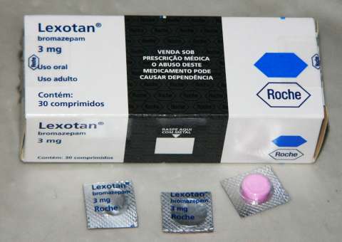 Anvisa suspende venda de lote de Lexotan