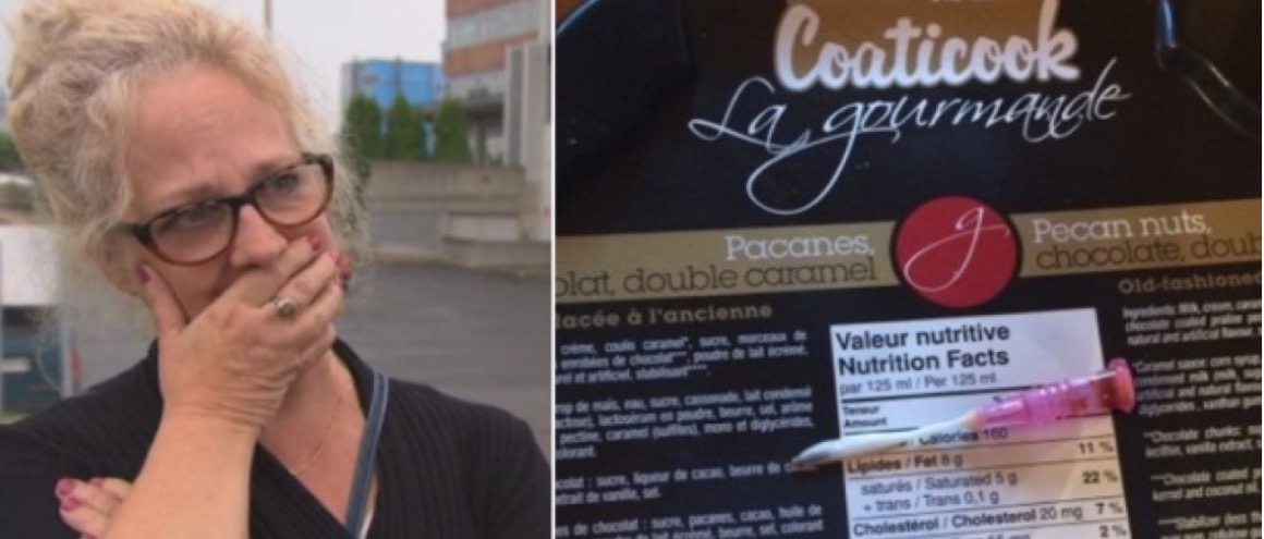 Família passará por teste de HIV após achar objeto estranho em sorvete 