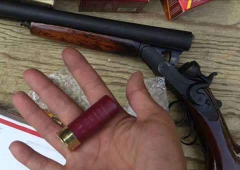 Irmãos são mortos a tiros de escopeta na frente da mãe