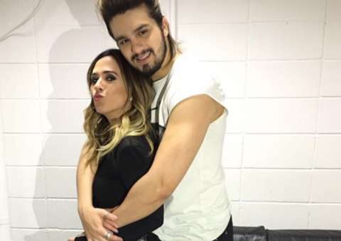 Tatá Werneck posa agarradinha com Luan Santana e Rafael Vitti manda recado