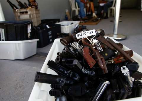 TJAM envia 702 armas de fogo para destruição pelo Exército Brasileiro