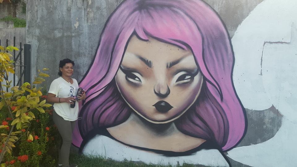 Parque Rio Negro ganha o colorido dos grafites durante projeto Verão na Praça