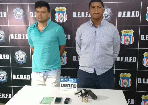 Suspeitos de assaltar cliente e balear funcionário de autopeças são presos em Manaus