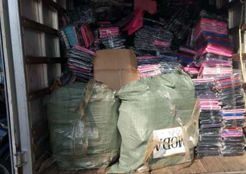 Homem é preso em flagrante com uma tonelada de material contrabandeado em Manaus