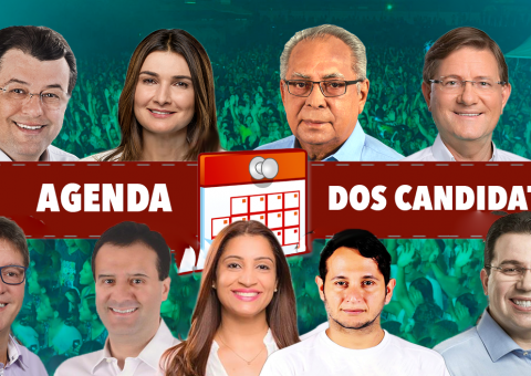 Confira a agenda dos candidatos ao governo neste domingo(23)