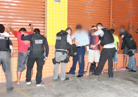 36 pessoas são presas durante operação da SSP em Manaus
