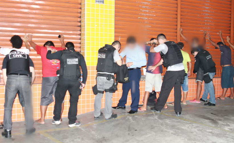 36 pessoas são presas durante operação da SSP em Manaus