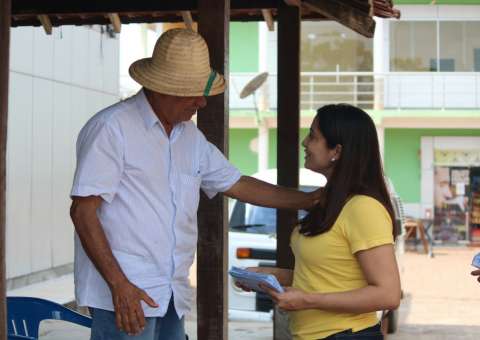 Liliane Araújo realiza ações de campanha no interior do AM