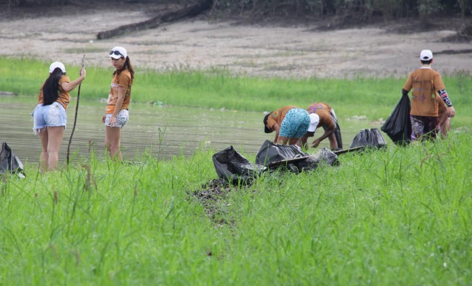 Virada Sustentável Manaus promove ação de limpeza dos mananciais no Tarumã