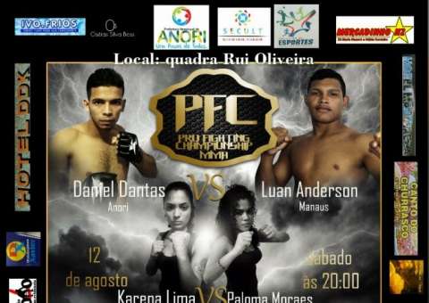 Profissional Fighting Championship de MMA reúne atletas de peso em mega evento no Amazonas 
