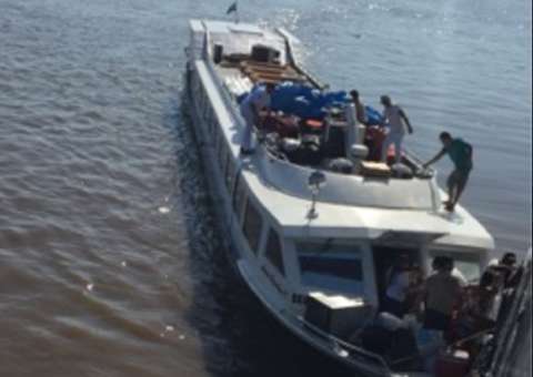 Embarcação sofre pane e fica à deriva com mais de 230 pessoas no rio Amazonas  