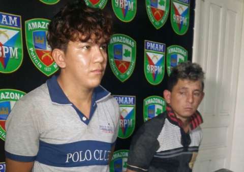 Dupla suspeita de assaltar supermercados é presa no Amazonas