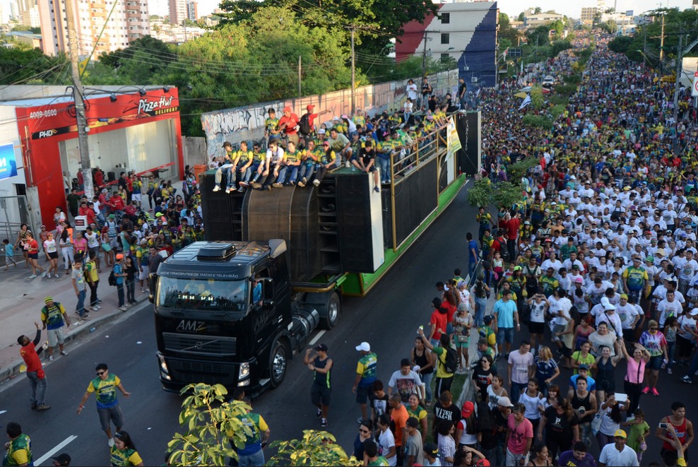 Marcha pra Jesus altera trânsito neste sábado em Manaus 