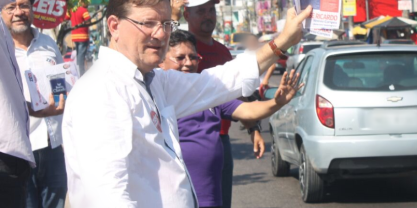 José Ricardo realiza minicomícios e fala sobre saúde no AM