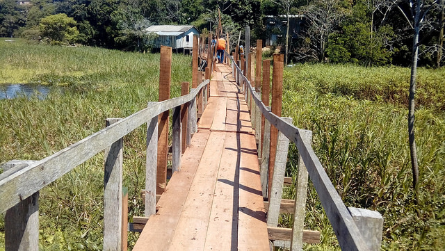 Defesa Civil dá início à recuperação de ponte na zona Leste de Manaus