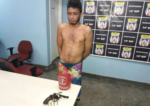 Em Manaus, homem é preso suspeito de atirar em mulher grávida durante assalto