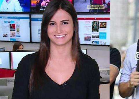 Mari Palma assume namoro com jornalista 'clone' de Bonner