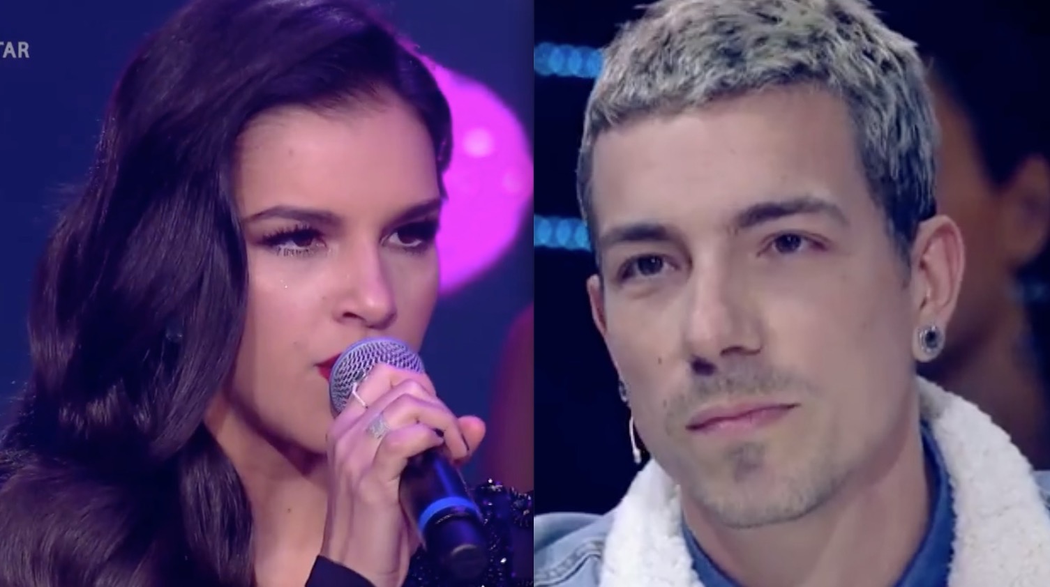 Ex-noivos, Di Ferrero e Mariana Rios passam por climão no Popstar 