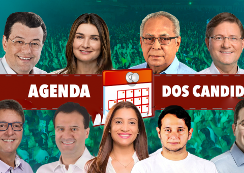 Confira a agenda dos candidatos ao governo para esta segunda (31)