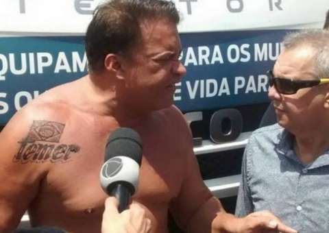 Deputado que tatuou 'Temer' recebeu R$ 6,6 milhões para emendas em dois meses deste ano, diz ONG  