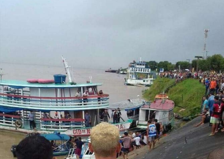 No último ano, cinco pessoas morreram em naufrágios no Amazonas