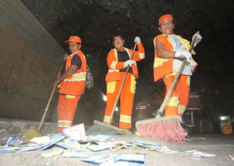 Eleições: Estratégia de limpeza é montada para este domingo em Manaus 