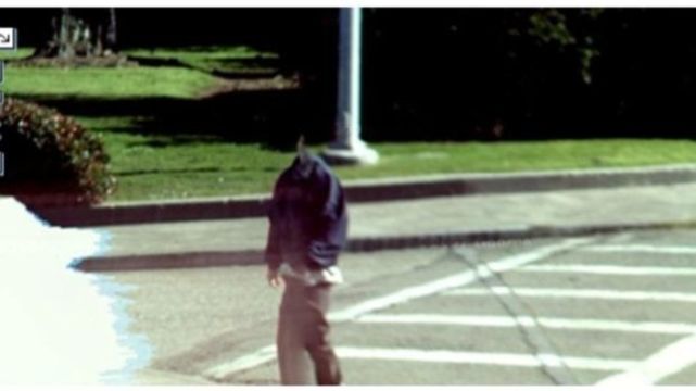 Câmera registra 'ser bizarro' andando em rua e moradores ficam apavorados