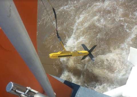 Empurrador é encontrado cinco dias após naufrágio no rio Amazonas