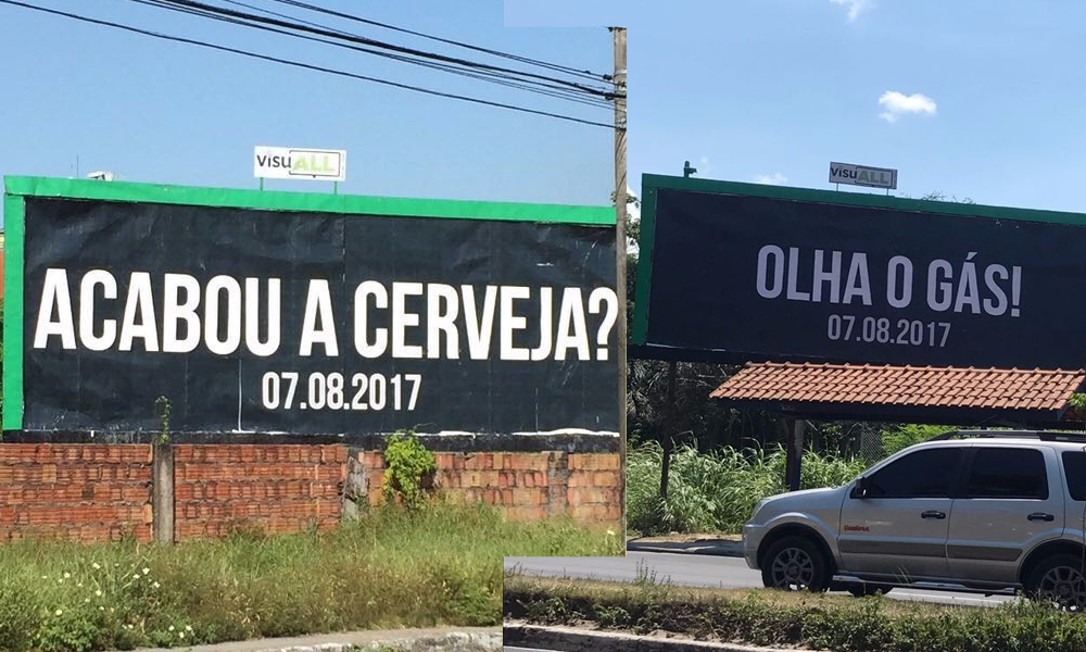 Saiba o que são os outdoors misteriosos espalhados por Manaus