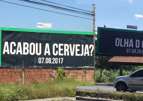 Saiba o que são os outdoors misteriosos espalhados por Manaus