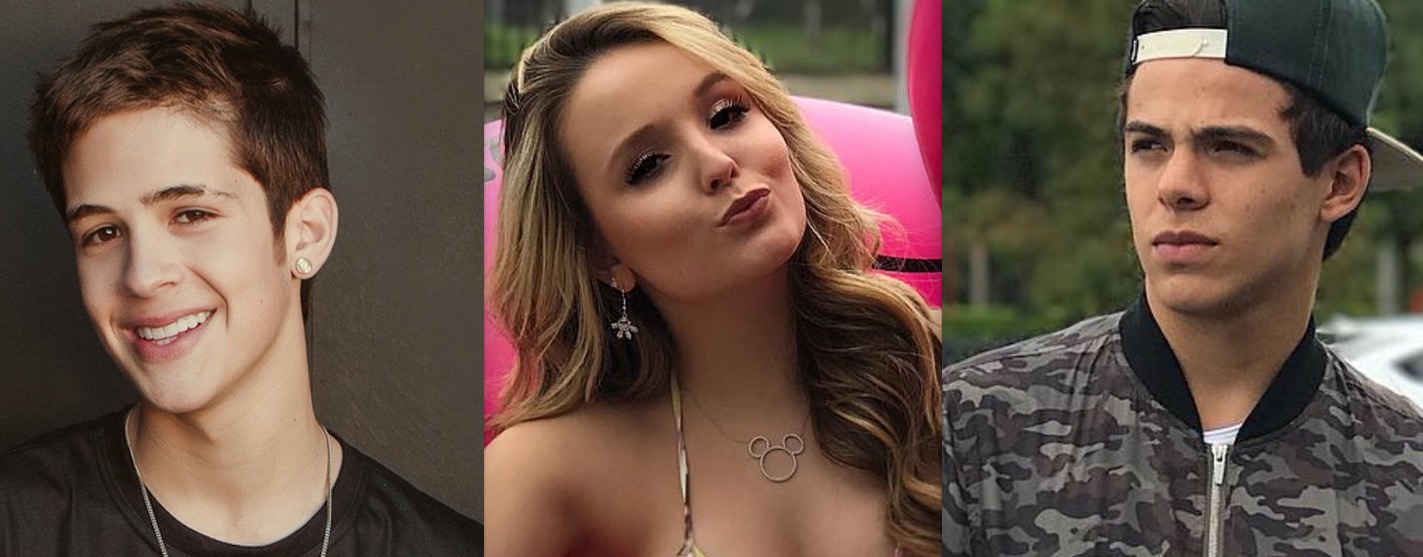 Namorando Thomaz Costa, Larissa Manoela é vista com ex e fãs piram