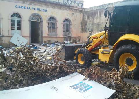 Seap realiza última vistoria e limpeza na Cadeia Pública no Centro de Manaus