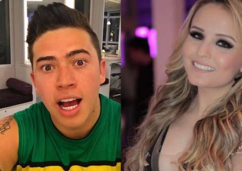 Whindersson Nunes mita ao tirar sarro com separação de Larissa Manoela