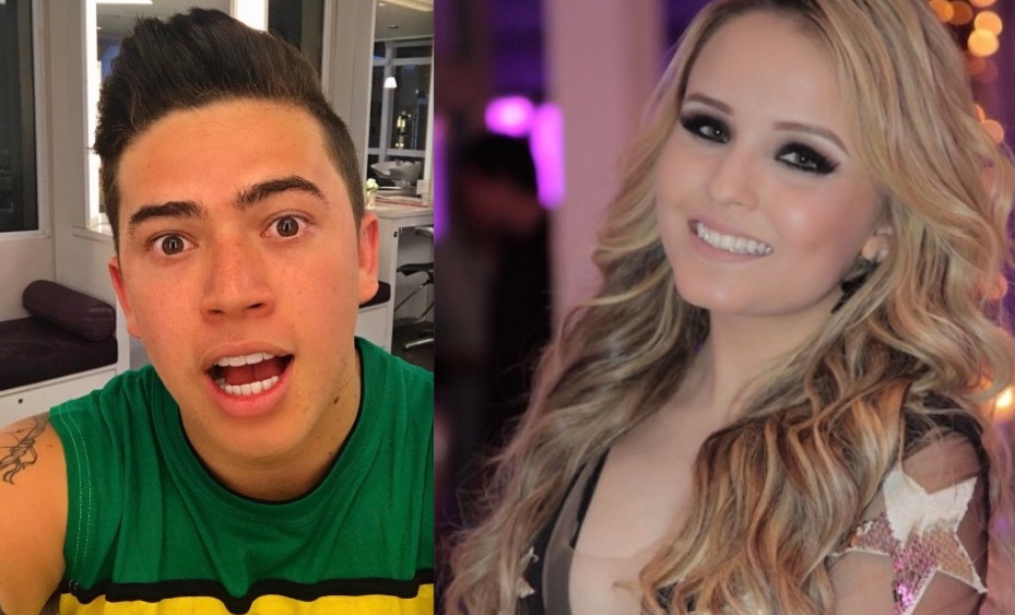 Whindersson Nunes mita ao tirar sarro com separação de Larissa Manoela