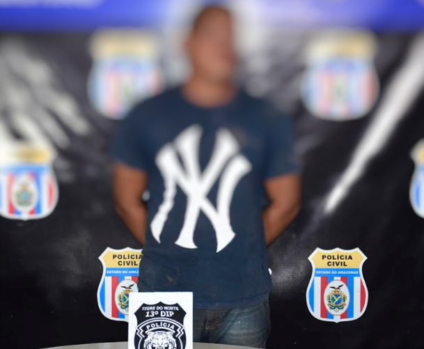 Homem é preso acusado de roubar celular e tentar estuprar vítima em Manaus