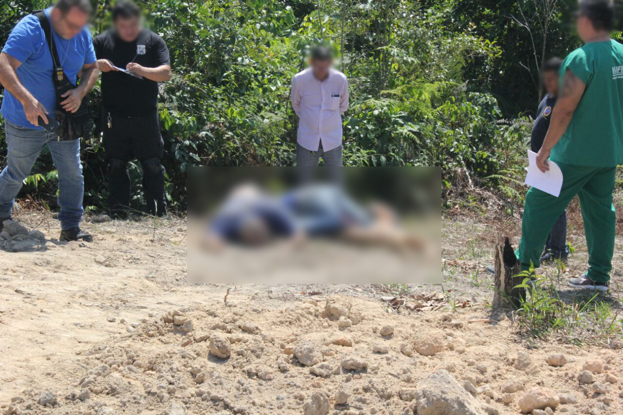 Corpos empilhados são encontrados em ramal de Manaus