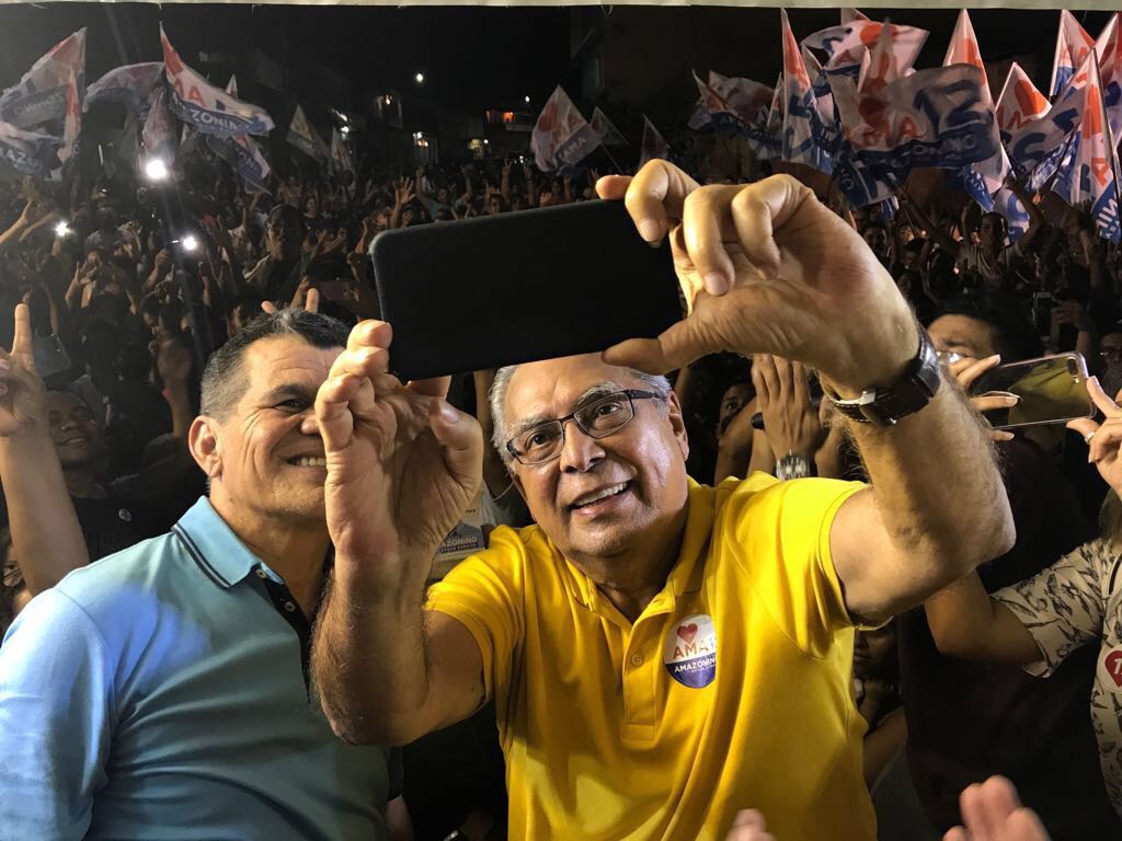 ‘Não podemos construir o nosso futuro em cima de mentiras’, diz Amazonino