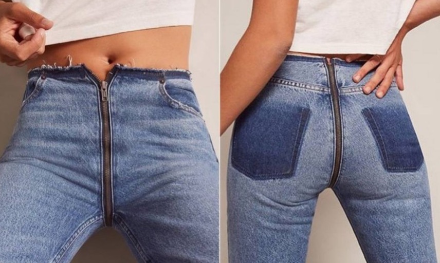 Nova tendência de zíper extremo no jeans levanta polêmica 