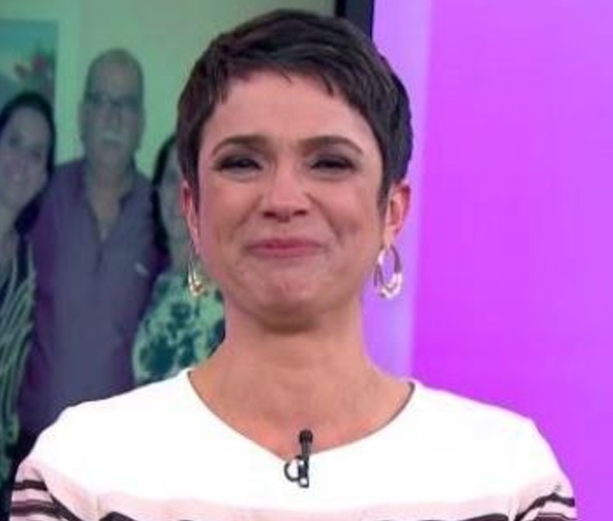 Sandra Annenberg se emociona ao falar do pai e comove internautas
