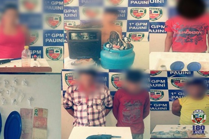 Operação prende seis pessoas por tráfico de drogas  e roubo no Amazonas